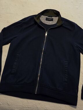 Ted Baker Men's Zip Up In Navy